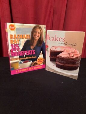 👩‍🍳 2 Cookbook Bundle Cake- 365: Everyday Cooking & Cakes Made Simple